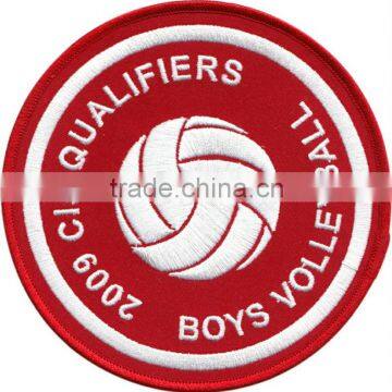 boys volleyball embroidered patch