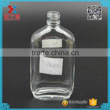 50ml small glass liquor wine bottle with lid wholesale