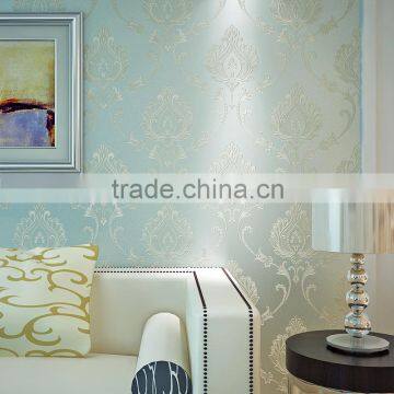 European eco friendly designer 3D wallpaper wallcovering