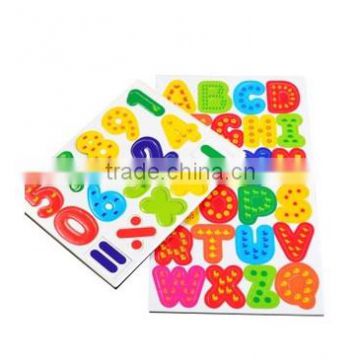 Funky Fun Colorful Magnetic Letters and Numbers Fridge Magnets Kid toys Education