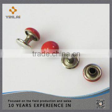 Decorative red mushroom rivet made in China