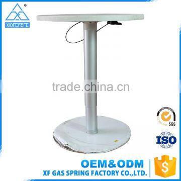 Unique Hand Operation Adjustable Height Csat Aluminium Gas Lift Table Base photo-2