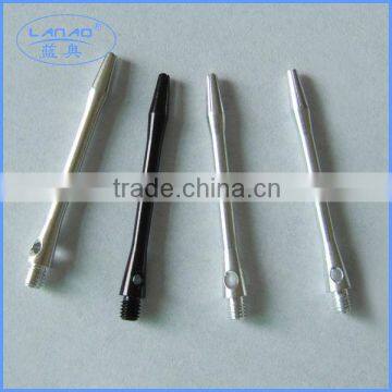 aluminum dart shaft in white and black color