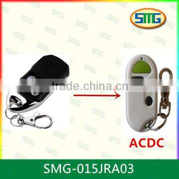 SMG-015JRA03 ACDC Garage Door Remote ACDC 4 Channel Button