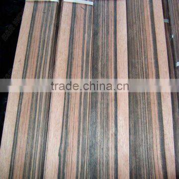 Macassar Ebony veneer for flooring