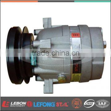 Silent ac compressor DH220-5 V5 pulley 24V for Excavator