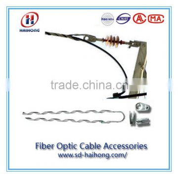 fiber cable accessories adss and ogpw straining clamp