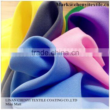 2015 new products 300D soild table cloth mini matt fabric