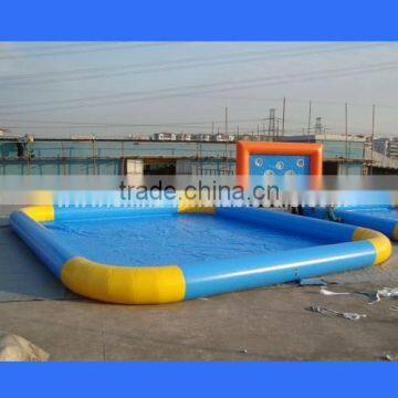 Certificated inflatable square swimming pool for water ball