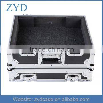 Aluminium Test Equipment Case , Black Laptop Flight Case ZYD-HZMfc002