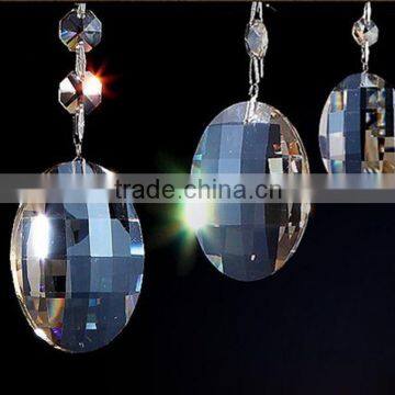 machine cut crystal lighting accessories for chandelier beads