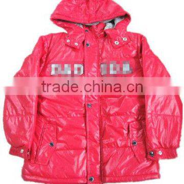 red hooded boys sports jacketjacket