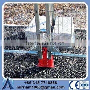 high quality Canada hot-dipped galvanized PVC coated welded temporary fence for wholesaler