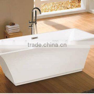 cUPC certified square shower bathtub,plastic-bathtub-for-adult,bathtub for adult