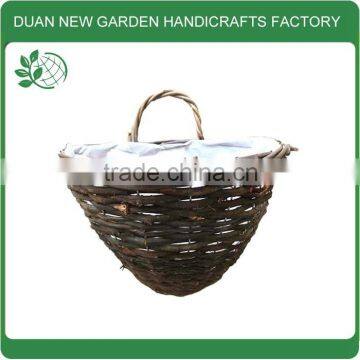 half round wall basket planter