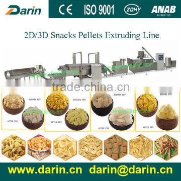 Potato Starch 3D Snacks Pellet Pallet Fryums Cracker Food Machine