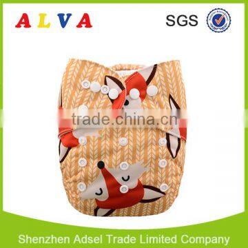 Alva High Quality Super Absorbent Baby Cloth Diapers Reusable Baby DIapers