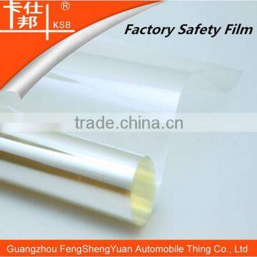 1.52M*30m 4mil Safety Film Mirror Safety Backing Film Transparency Glass Protector,house/car Used