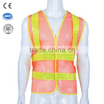 high visibility road safety reflective vests