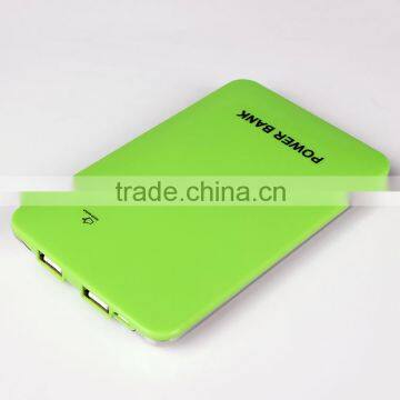 New Products 2016 Colorful Super Slim Power Bank Usb Charger With Touch Switch and Custom Logo Printing photo-6