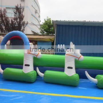 2015 Best Sale Sports Game Inflatable Horse Run Track for Kids photo-5