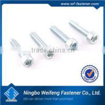 High strength good price zhejiang fastener manufacturers hex bolt m10 ss304 with nut and washer with zinc plated made in China