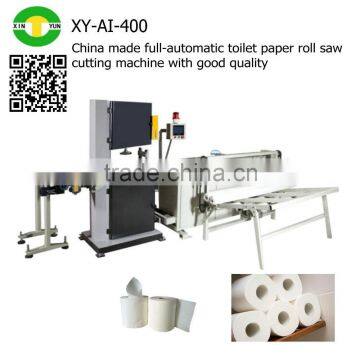 China made full-automatic toilet paper roll saw cutting machine with good quality                        
                                                                                Supplier's Choice