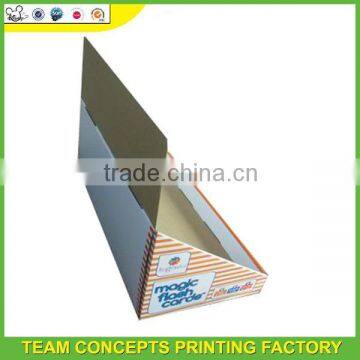 Innovative corrugated paper pdq display box