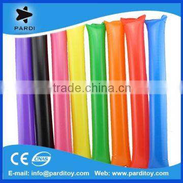 Sport event bang bang sticks,plastic inflatable cheering sticks