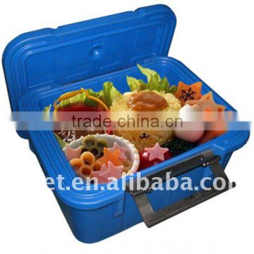 Top loading insulated food bin, catering bin