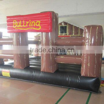 Inflatable mechanical bull