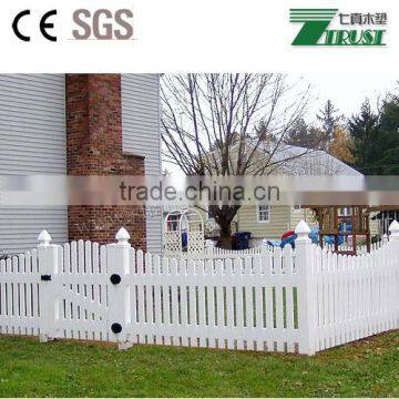 pvc garden fence,vinyl fencing for garden decoration