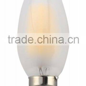 UL Listed Dimmable E12 2W 4W 6W C35 Candle LED Filament Bulb photo-2