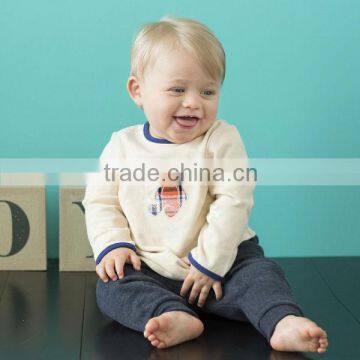 DB1417 wholesale dave bella 2014 fall 100% cotton boys boutique outfits baby clothes baby T-shirt baby cotton blouse                        
                                                Quality Choice