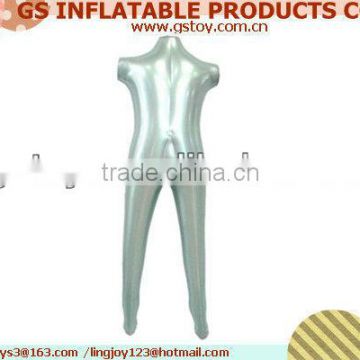 PVC inflatable man model clothes EN71 approved