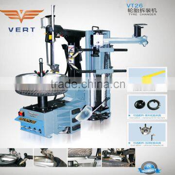 High capacity external air tank tyre changer car tire changer wheel changer with helper arm VT26