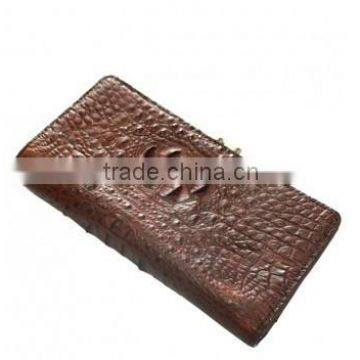 Crocodile leather wallet for women SWCRW-014