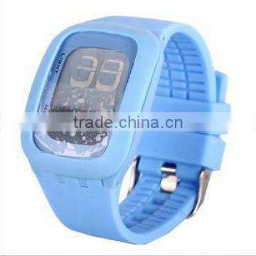 2013 new colorful silicon sports men .lady's LED watch for promotion gifts