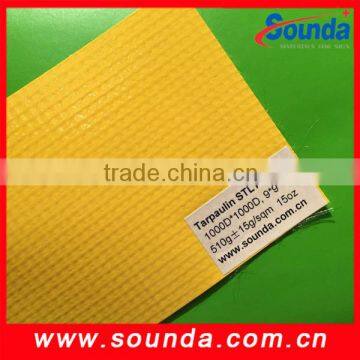 High quality 1000d pvc tarpaulin fabric, adhesive for pvc tarpaulin