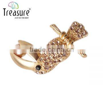Latest Model Fashion 2015 New Products Parrot Fashion Rhinestone Men's Brooch Jewelry China photo-5