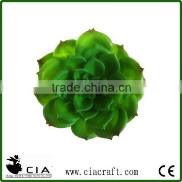 PVC PE Artificial Mini Succulent Plants Aeonium Stem