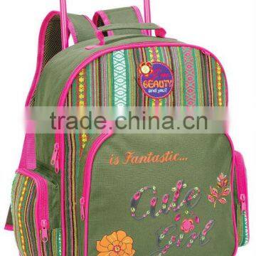 leaves king trolley travel bag