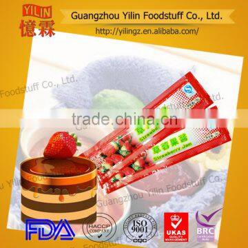 hot sale wholesales 18g OEM Strawberry fruit Jam with oem servise