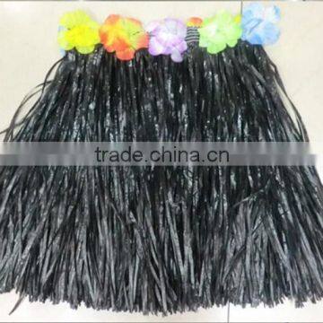 High Quality Plastic Handmade Cheap Custom Hawaii Grass Skirt for Party Decoration photo-2