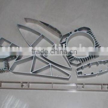 Aluminum deep processing profile
