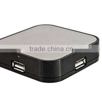 Blue LED Light Mirror Design 4 Port USB 2.0 HUB photo-3