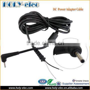 Factory price copper DC Tip Power Connector 2.5 x0.7mm Male Right Angle Cord Cable ASUS EEE PC Laptop