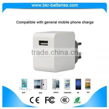 Fixed EU UK Plug Travel Wall Charger Usb Charger For Mobile Phone