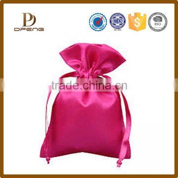 Factory small custom printed velvet jewelry drawstring gift pouches