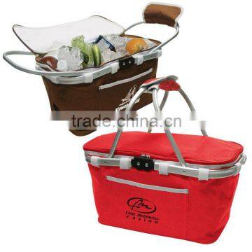 Polyester Material and Insulated Type picnic cooler bag